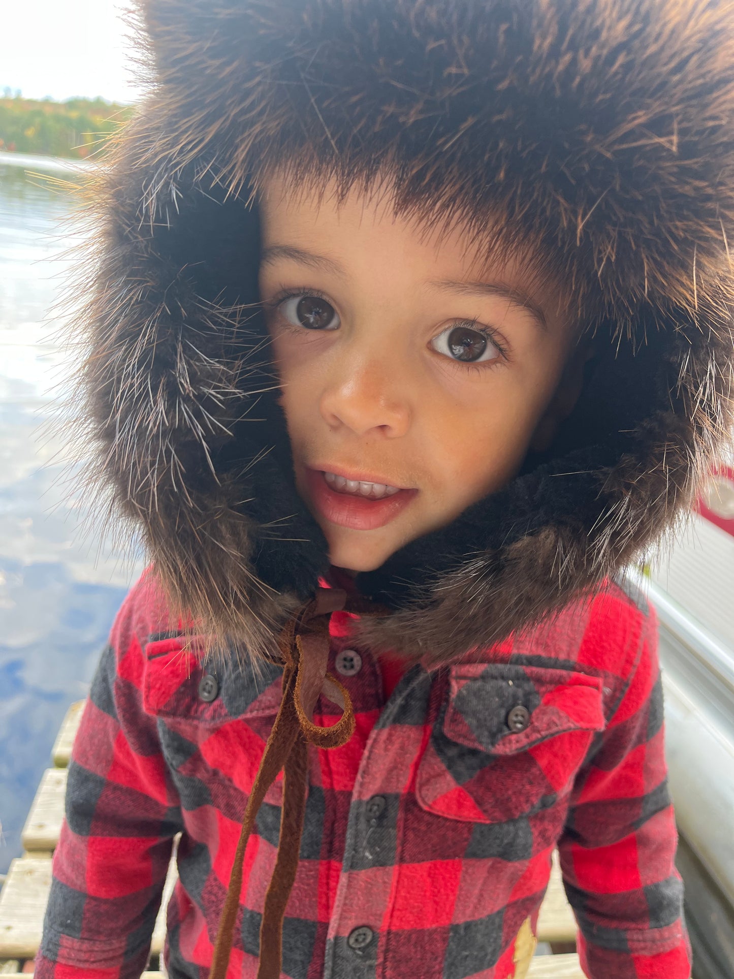 Toddler trappers hat