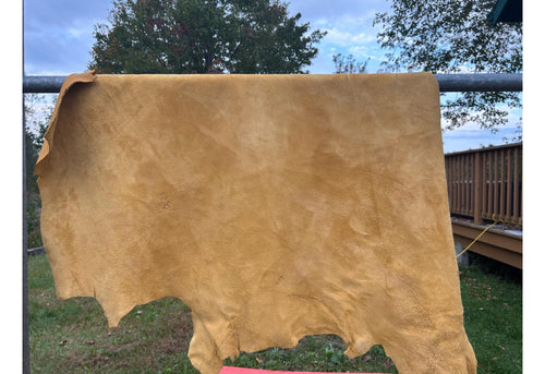 Buffalo leather