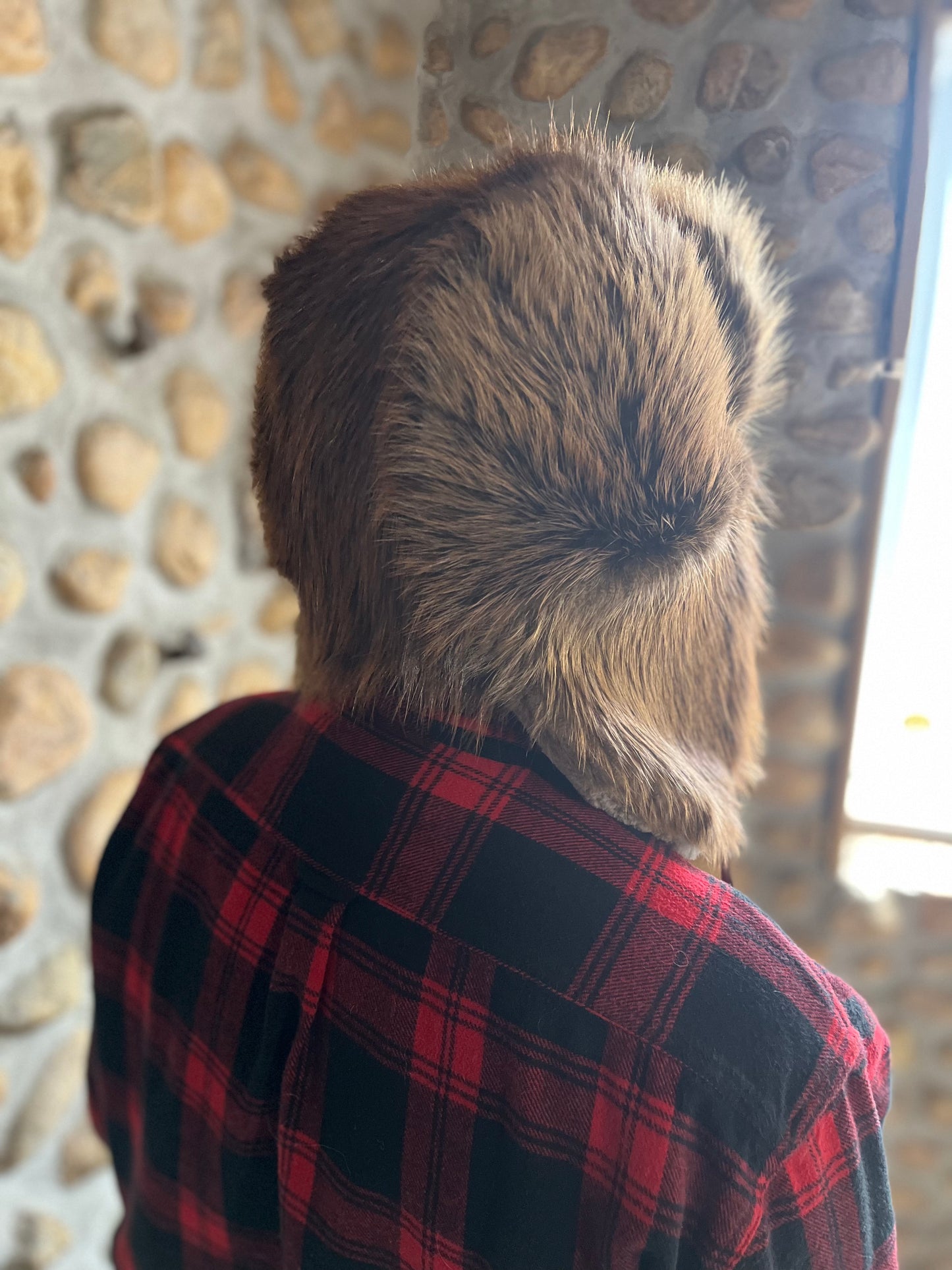 Traditional Style Trapper's Fur Hat